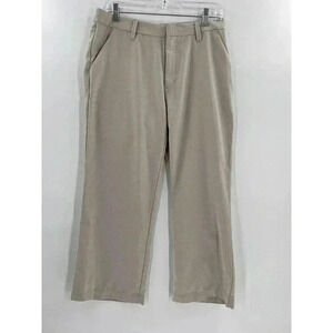 Patagonia Khaki Lightweight Hiking Outdoor Casual Pants Women's size 10 EUC